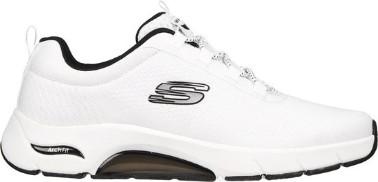 Skechers Skech-Air Arch Fit - maat 45 - Billo Heren Instappers - Wit/ Zwart