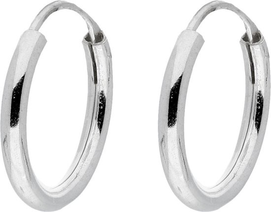 Silver Lining Draadoorringen - Zilver - Ronde buis 1.9 mm - 15 mm