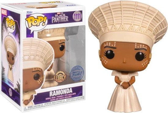 Funko Pop #1111 Funko Pop! Marvel: Black Panther Legacy - Ramonda - Smartoys Exclusive - CONFIDENTIA