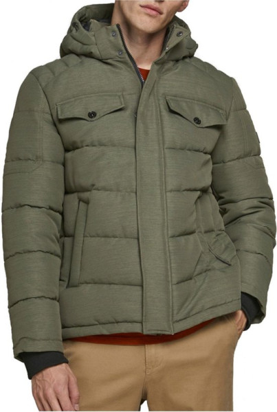 Jack & Jones Maat L Jas - Mannen - army groen