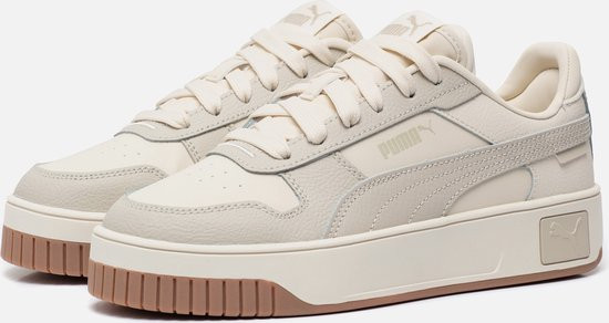 Puma Carina Street Sneakers beige Synthetisch - Dames - Maat 42