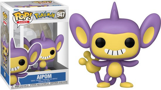 Funko Pop #947 Pokémon Aipom - Funko Pop #947