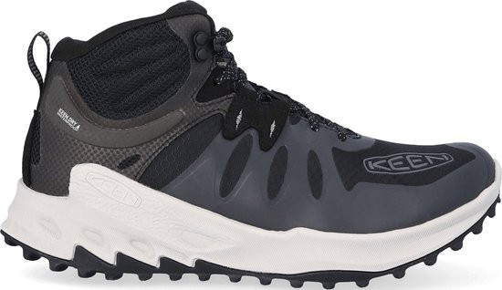 Keen Zionic Mid - maat 43 - Heren Wandelschoenen Black/Steel Grey