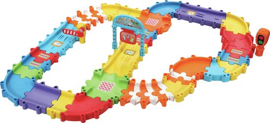 VTech Toet Toet Auto's Wegdelen Combi Deluxe Speelset - van 1 tot 5 Jaar