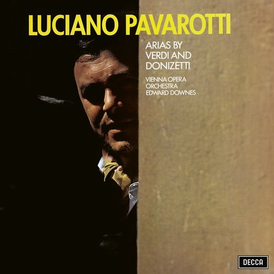 Luciano Pavarotti, Wiener Opernorchester& Edward Downes - Arias By Verdi & Donizetti (LP) (Coloured