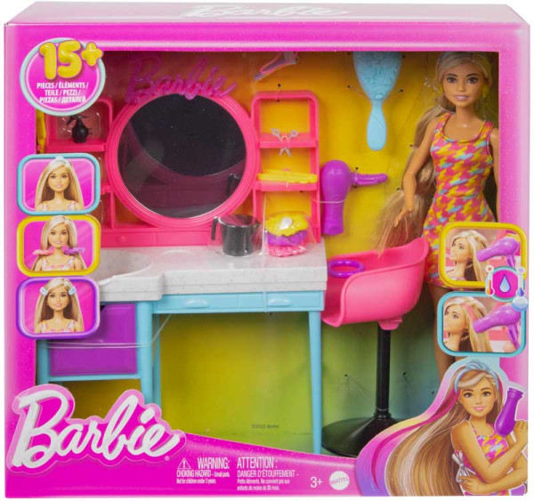 Barbie Eindeloos Lang Haar - Speelfigurenset