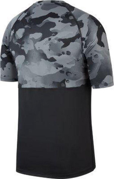 Nike - Maat M - S/S Slim Camo Sportshirt Heren