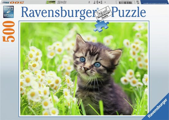 Ravensburger Katje in de wei - Legpuzzel - 500 stukjes