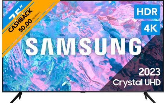 Samsung Crystal UHD 75CU7100 75 inch