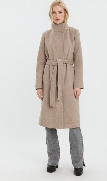 VERO MODA - Maat S - VMTWODOPE VERA LONG WOOL COAT GA NOOS Dames Jas