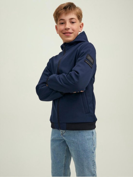 JACK&JONES - Maat 164 - JUNIOR JCOCLASSIC WAFFLE JACKET SN JNR Jongens Jas