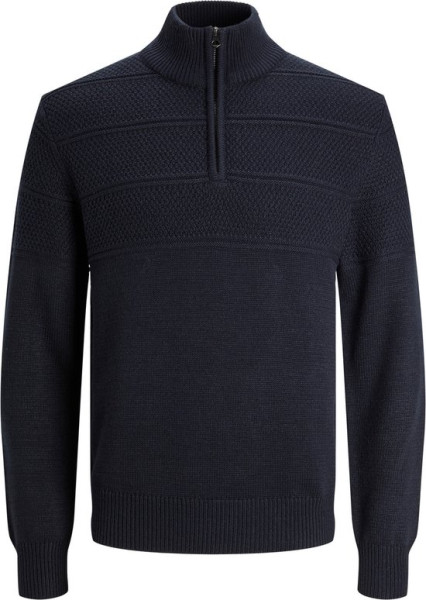 JACK&JONES - Maat EU5XL US3XL - PLUS JPRBLUJERRY KNIT HALF ZIP PLS Heren Trui