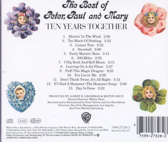 Paul And Mary Peter - The Very Best Of - CD