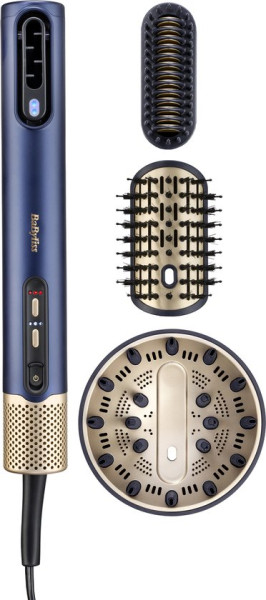 BaByliss 4-in-1 Wet to Dry Air Wand P1334E Föhn - Drogen / Stylen / Volume / Krullen - High Speed Di