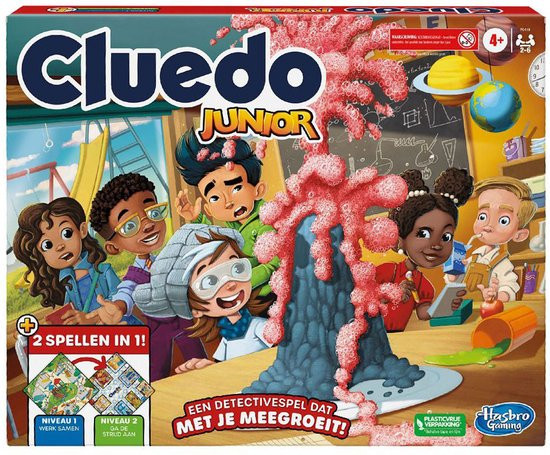 Cluedo Junior - Bordspel - Hasbro Gaming Classic - Gezelschapsspel