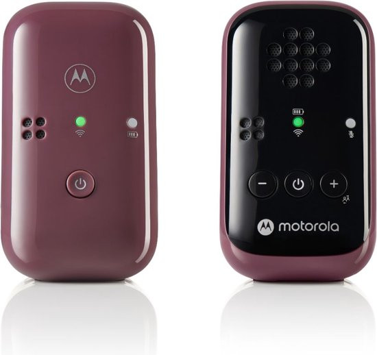 Motorola Audio Babyfoon PIP12 Travel – Baby Monitor - 10 Uur Batterijduur - 450M Bereik - Paars