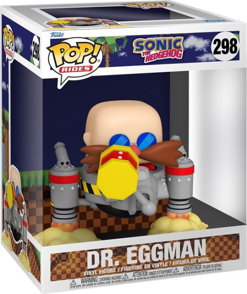 Funko Pop #298 Pop Rides: Sonic - Dr. Eggman