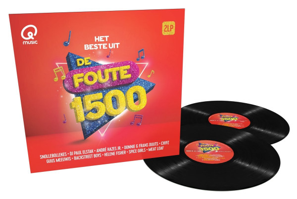 Qmusic: Het Beste Uit De Foute 1500 (LP)