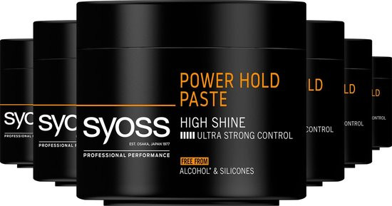 SYOSS - Men - Power Hold Extreme Styling Paste - Haarstyling - Paste - 6 x 150 ml