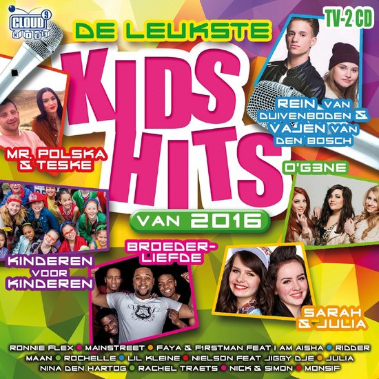 De Leukste Kids Hits Van 2016 - CD Box