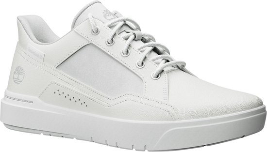 Timberland - maat 46 - ALLSTON LOW LACE UP SNEAKER WHITE FULL GRAIN