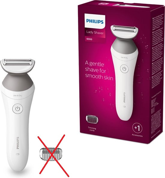 Philips series 6000 BRL126/00 - Ladyshave - Nat en droog