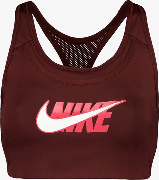 Nike Swoosh Bra dames sport BH - Maat M - Rood