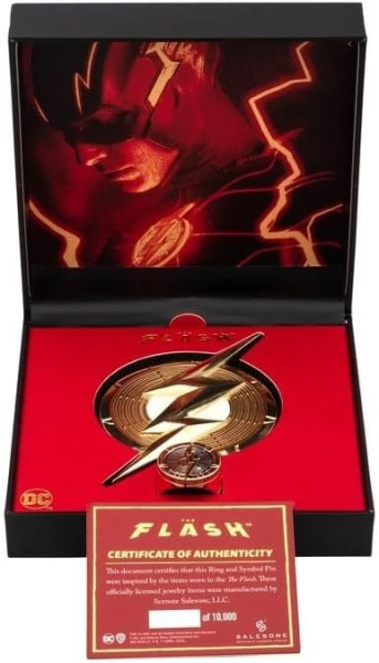 Replica DC Comics De Flash Pin en Ring