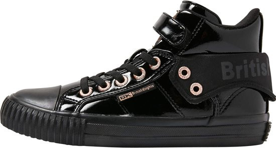 gemak lila Schuldenaar British Knights Roco Meisjes Sneakers - Black/Black - Maat 34 | DGM Outlet