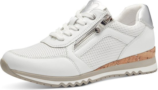 Marco Tozzi -maat 41- Dames Sneaker - 23782-197 Wit