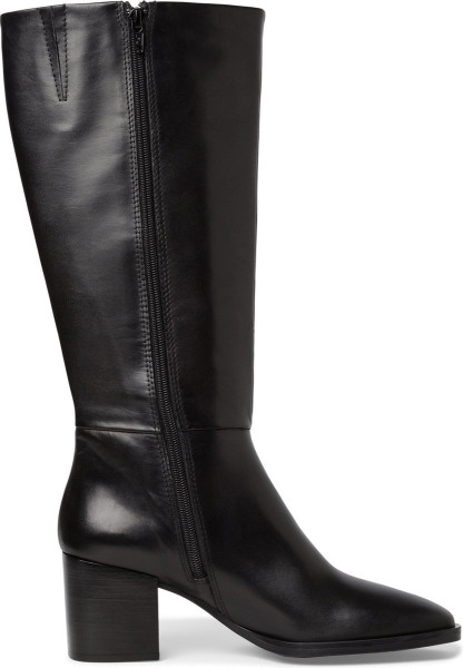 TAMARIS -Maat 38 - Dames Long Boot Heel--zwart