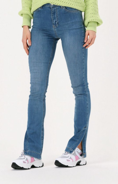 na-kd - Maat EU 34 - Side Slit Skinny Dames Jean