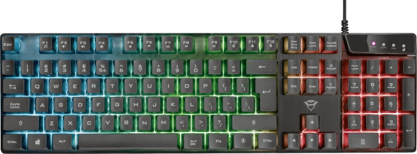 Trust GXT 835 Azor - Gaming Toetsenbord - QWERTY US