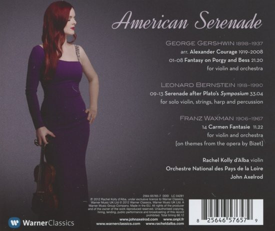 CD - Leonard Bernstein - American Serenade