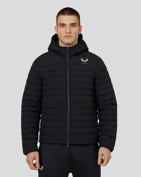 Castore Midweight Hooded Puffer -maat M- Jacket Heren