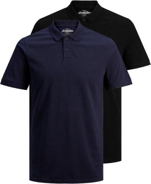 JACK&JONES - Maat XL - JJEBASIC POLO SS 2PK MP Heren Poloshirt