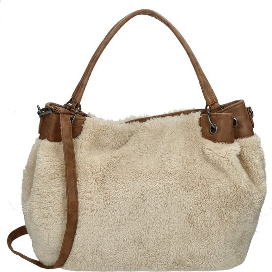 Enrico Benetti Teddy Handtas / shopper 66652 - Off white