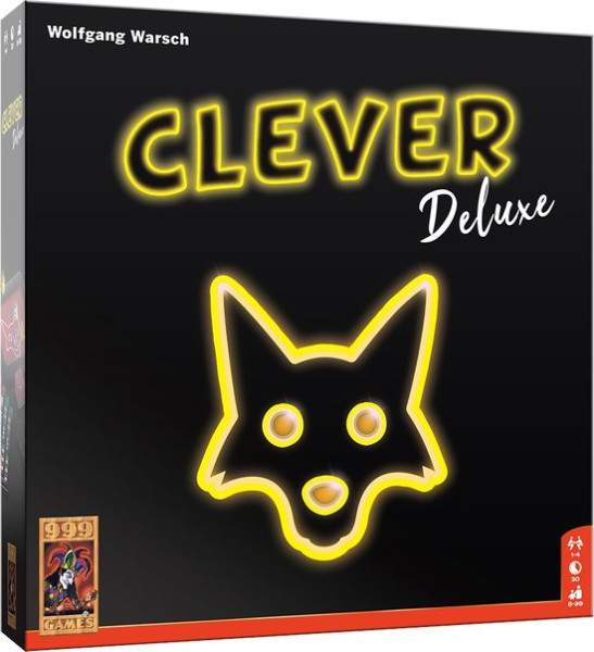 999 Games - Clever: Deluxe - Dobbelspel - Inclusief luxe dobbelbak, uitwisbare tableaus en meer extr