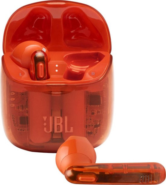 JBL TUNE 225TWS - Volledige Draadloze Oordopjes - Ghost Oranje