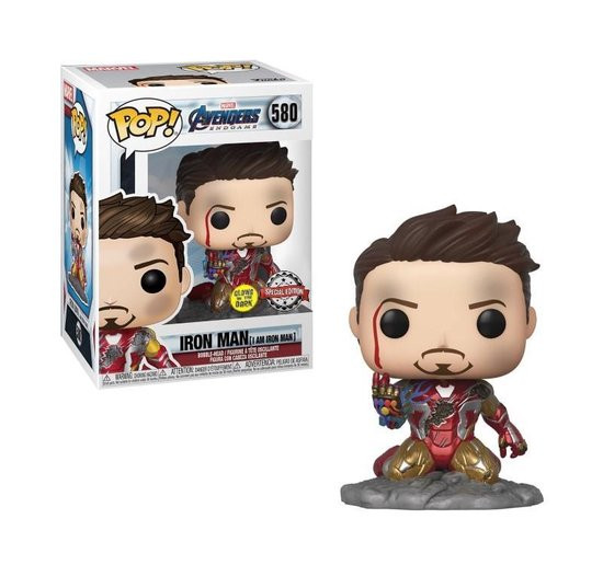 Funko Pop #580 Marvel avengers End Game - Iron Man Glow in the Dark Exclusive