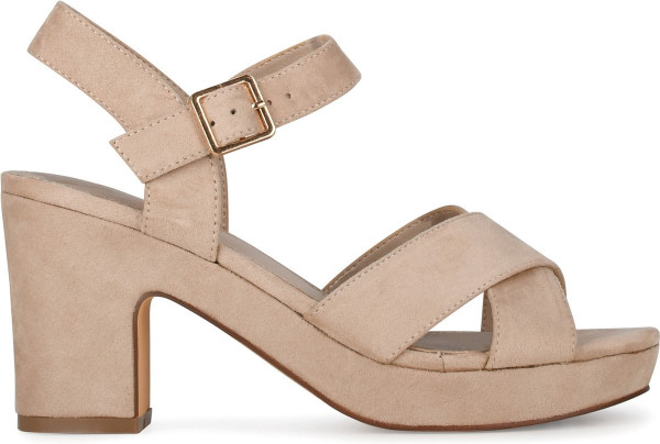 POSH by Poelman - maat 39 - MARY Dames Sandalen - Beige