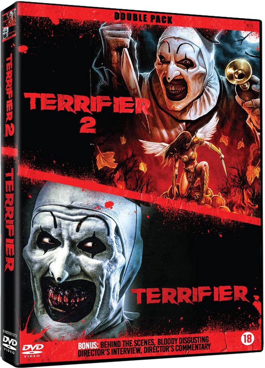 Terrifier 1 + 2 Double Pack (2 DVD) DGM Outlet