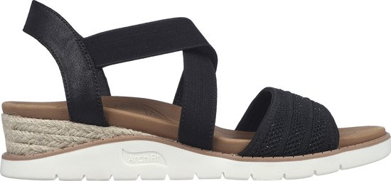 Skechers Arch Fit - maat 41 - Beach Kiss-Boho Beyo Dames Sandalen - zwart