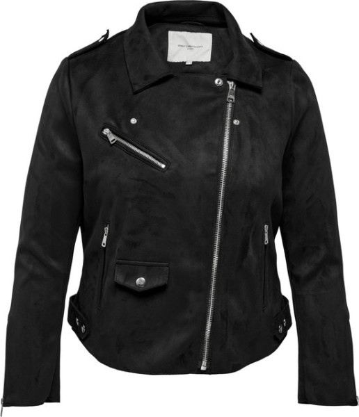 ONLY - Maat 44 - CARMAKOMA CARSHERRY BONDED BIKER OTW Dames