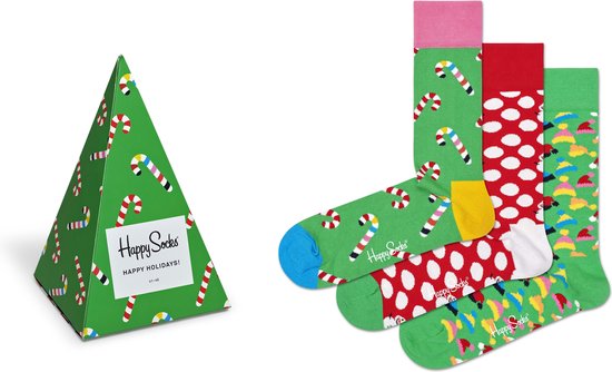 genade voorbeeld Politiek Happy Socks Holiday Tree Giftbox - Maat 36-40 | DGM Outlet