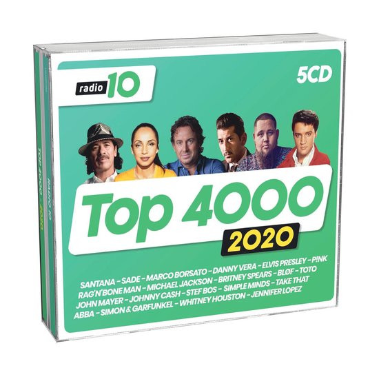 Radio 10 Top 4000 (2020) CD