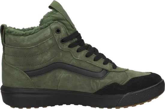 Vans MN Range EXP Hi VansGuard - Maat 40 - Heren vrijetijds schoenen - Sherpa Suede Grape Leaf/ Blac