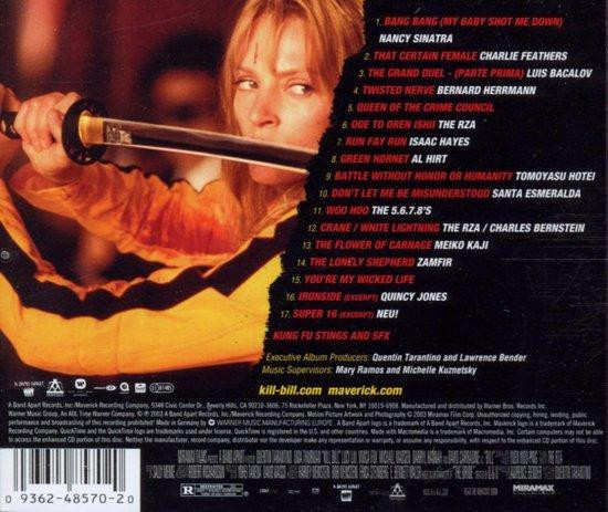 Kill Bill(Ost) - Original Soundtrack - CD