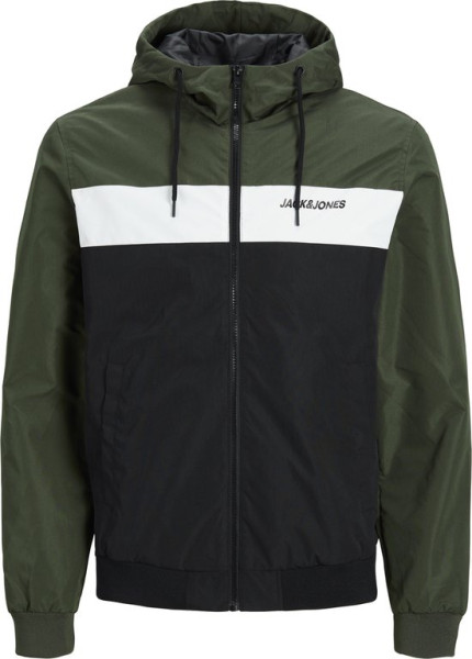 JACK&JONES - Maat L - JJERUSH HOOD BOMBER NOOS Heren Bomberjack