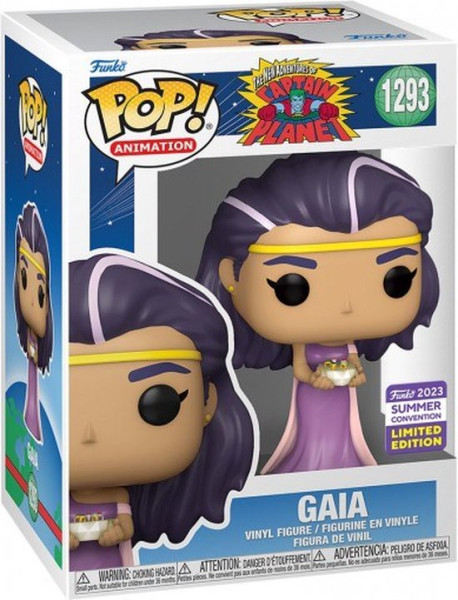 Funko Pop #1293 Animation: Captain planet - Gaia 2023 Exclusive